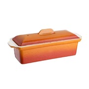 Photo 1 matériel référence W455: Terrine en fonte Vogue orange 1,3L