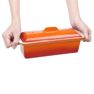 photo 3 terrine en fonte vogue orange 1,3l