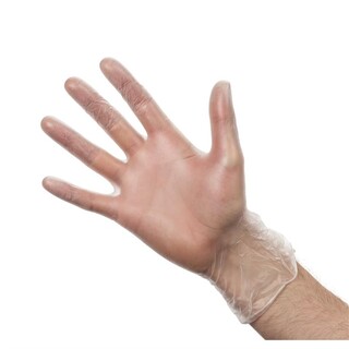 photo 1 gants en vinyle poudrés hygiplas m