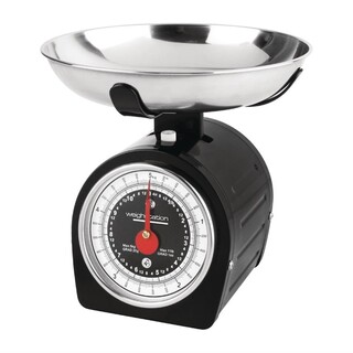 photo 1 balance mécanique noire weighstation 5kg